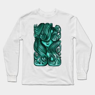 Luscious Locks - Arcadia Green Long Sleeve T-Shirt